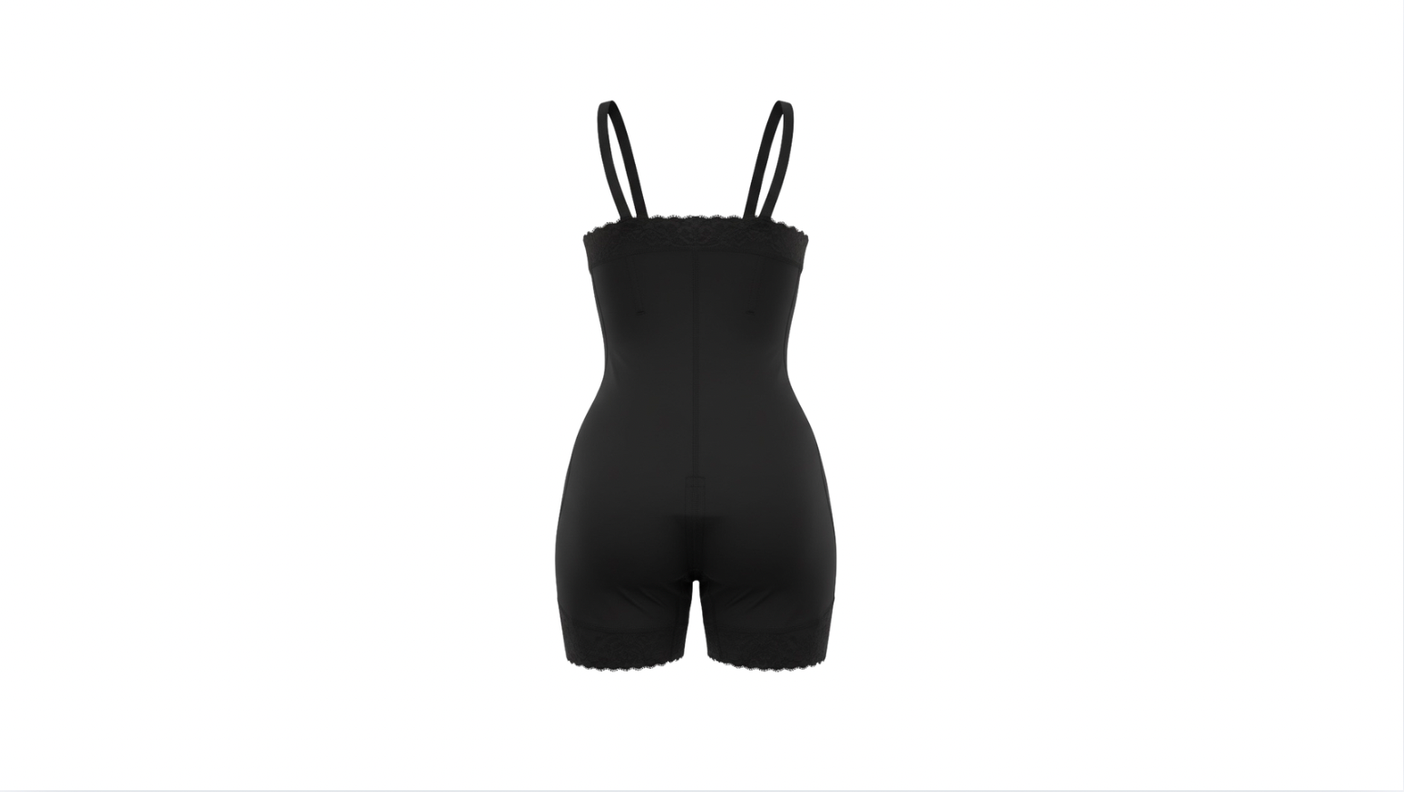 Abigail open bust strapless Colombian faja 