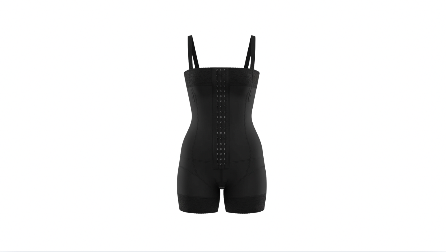 Abgail open bust strapless Colombian faja