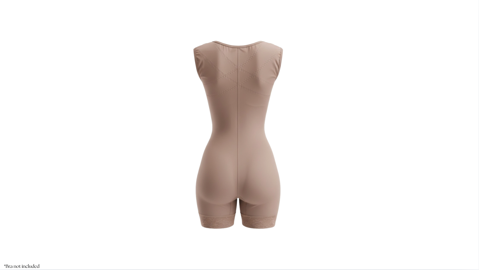 Abrilia Colombian shapewear with hooks and zipper