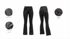 Built-in Colombian shapewear pants with features