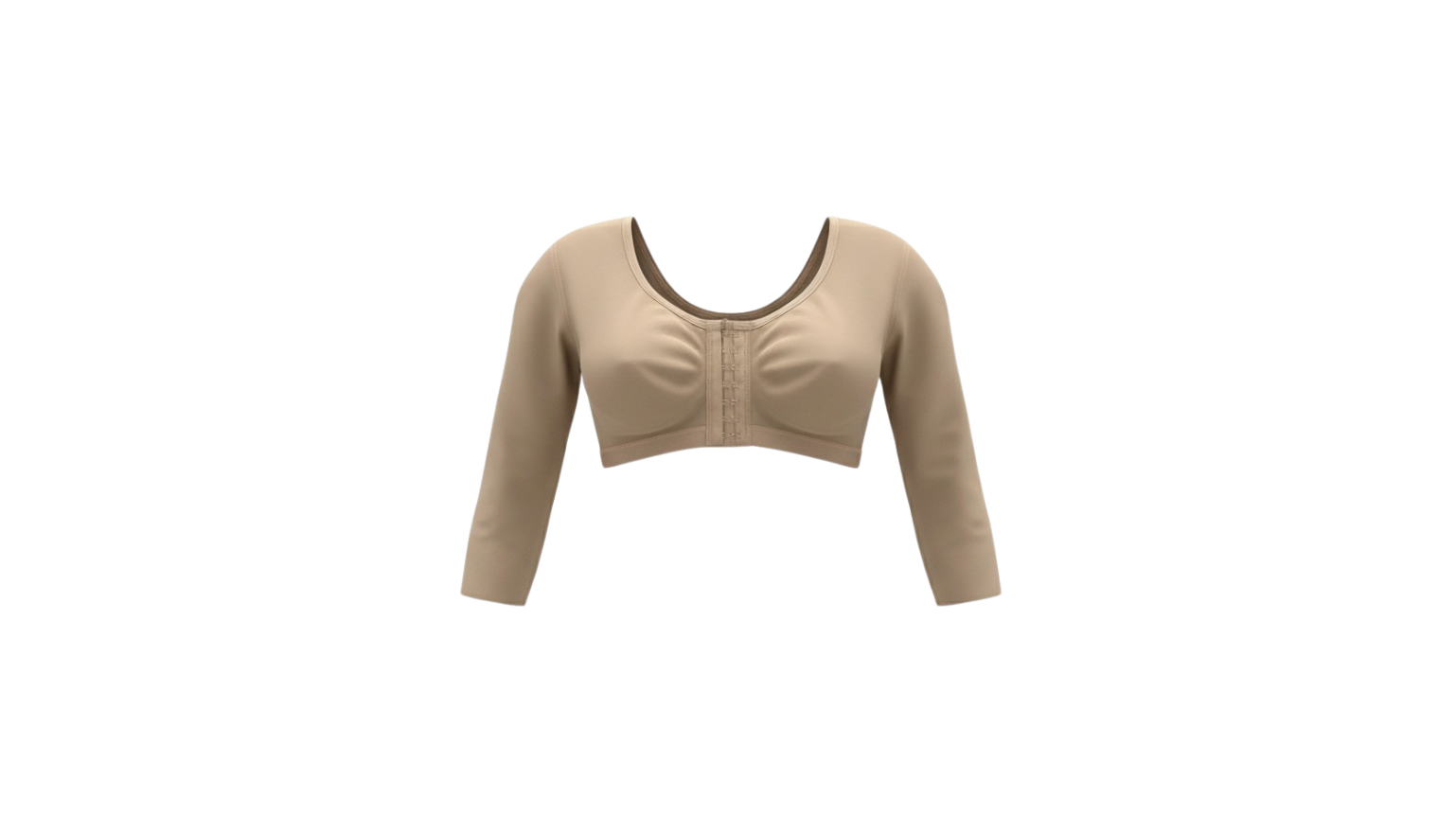 Bra with sleeves for post-op with three hooks - wholesale