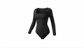 Thong style full body with full sleeves