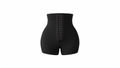 High waisted powernet colombian short with three adjustable level hooks