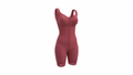 Abrilia Colombian Shapewear wine color, luxury faja- Wholesale
