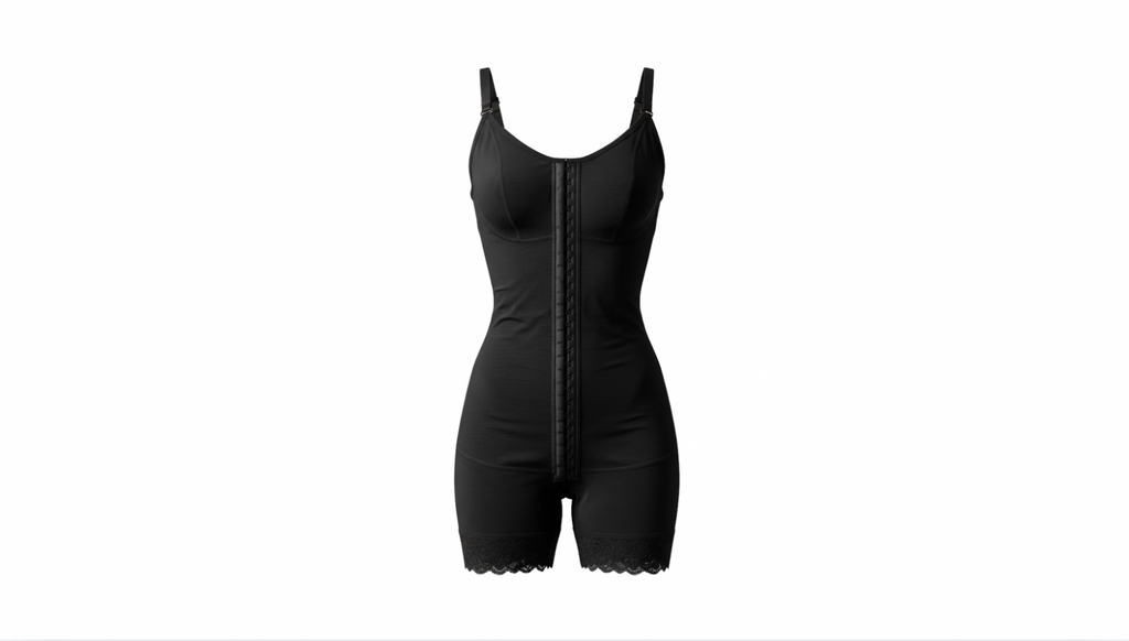 Powernet and Lycra colombian shapewear with thin straps - wholesale