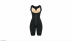 Powenrnet and Lycra open bust Colombian faja with padded straps