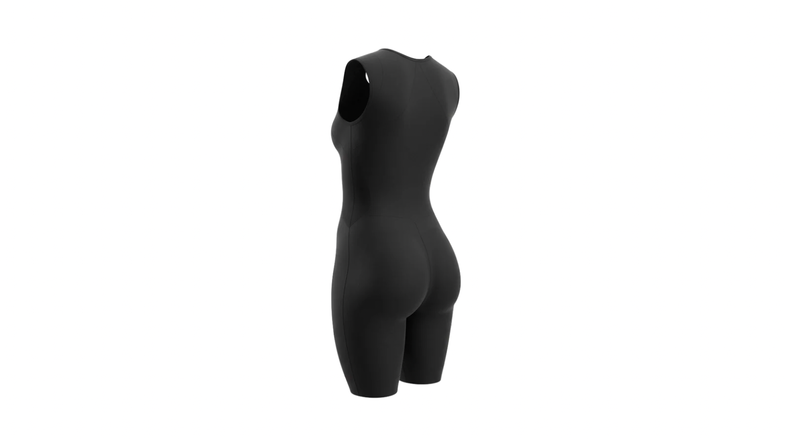 Mid-thigh Colombian seamless with straps