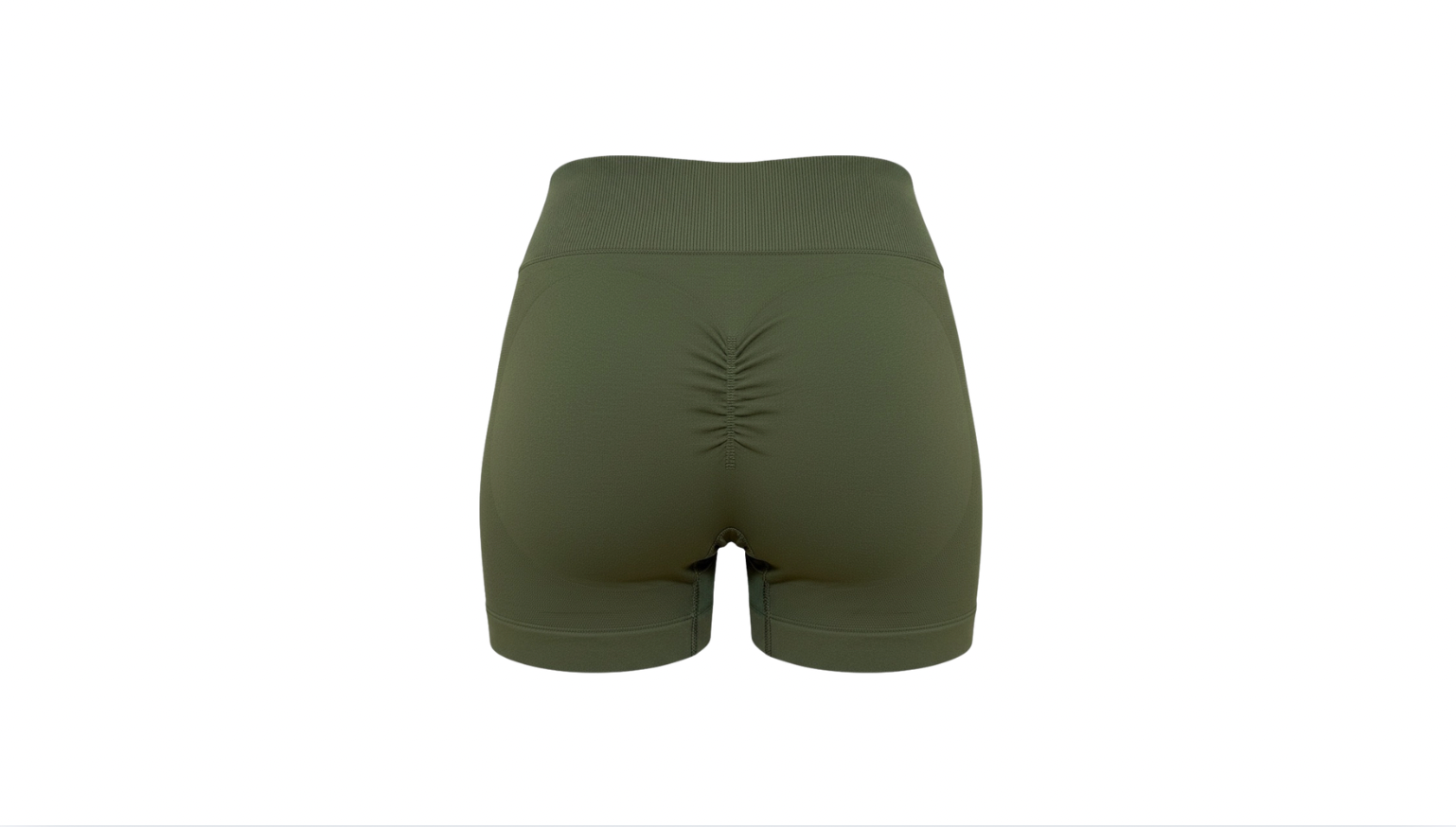 Low waisted short with compression panel - wholesale
