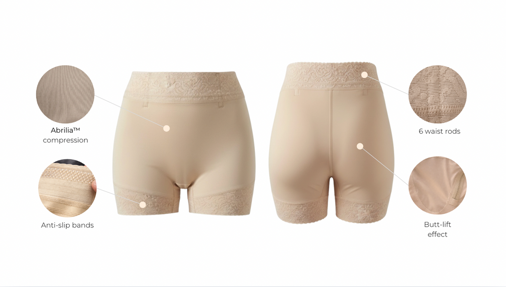 Invisible Abrilia Boxer with butt lift with features
