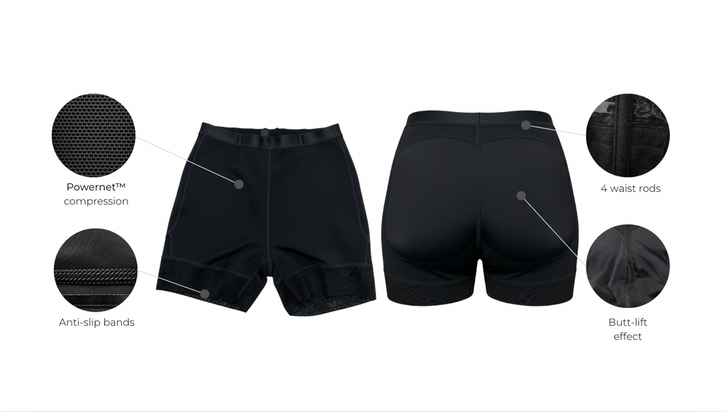 Colombian Lycra boxer with rods - wholesale with features