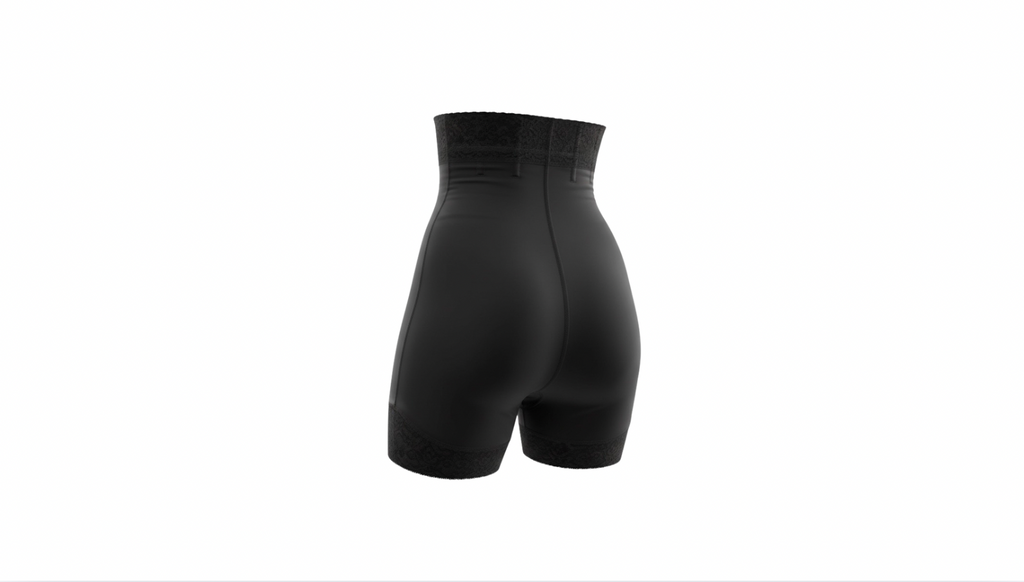High waisted powernet Colombian short