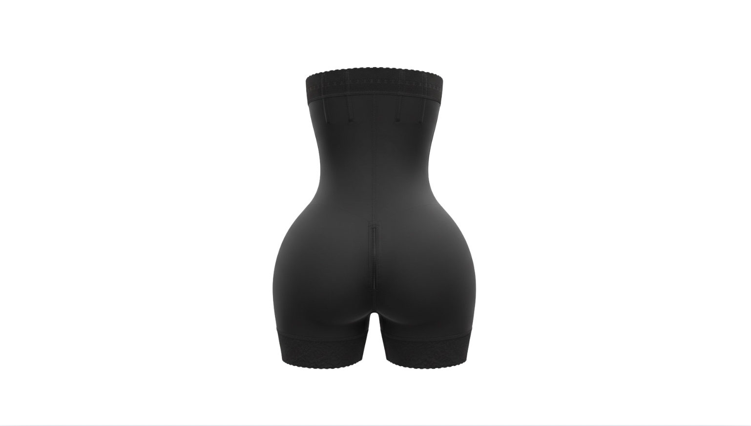 High waisted colombian short faja