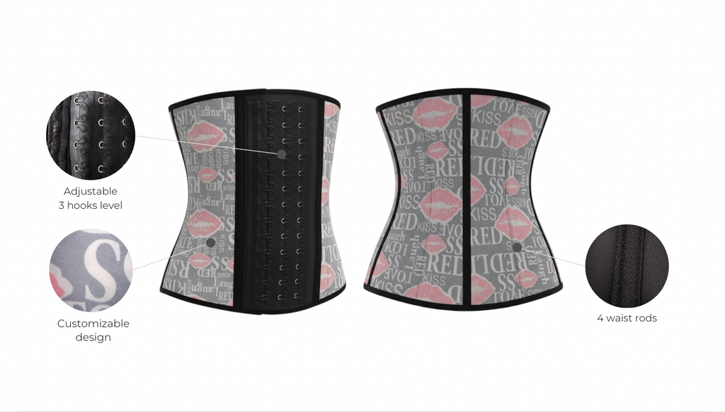 Latex waist trainer for wholesale with features