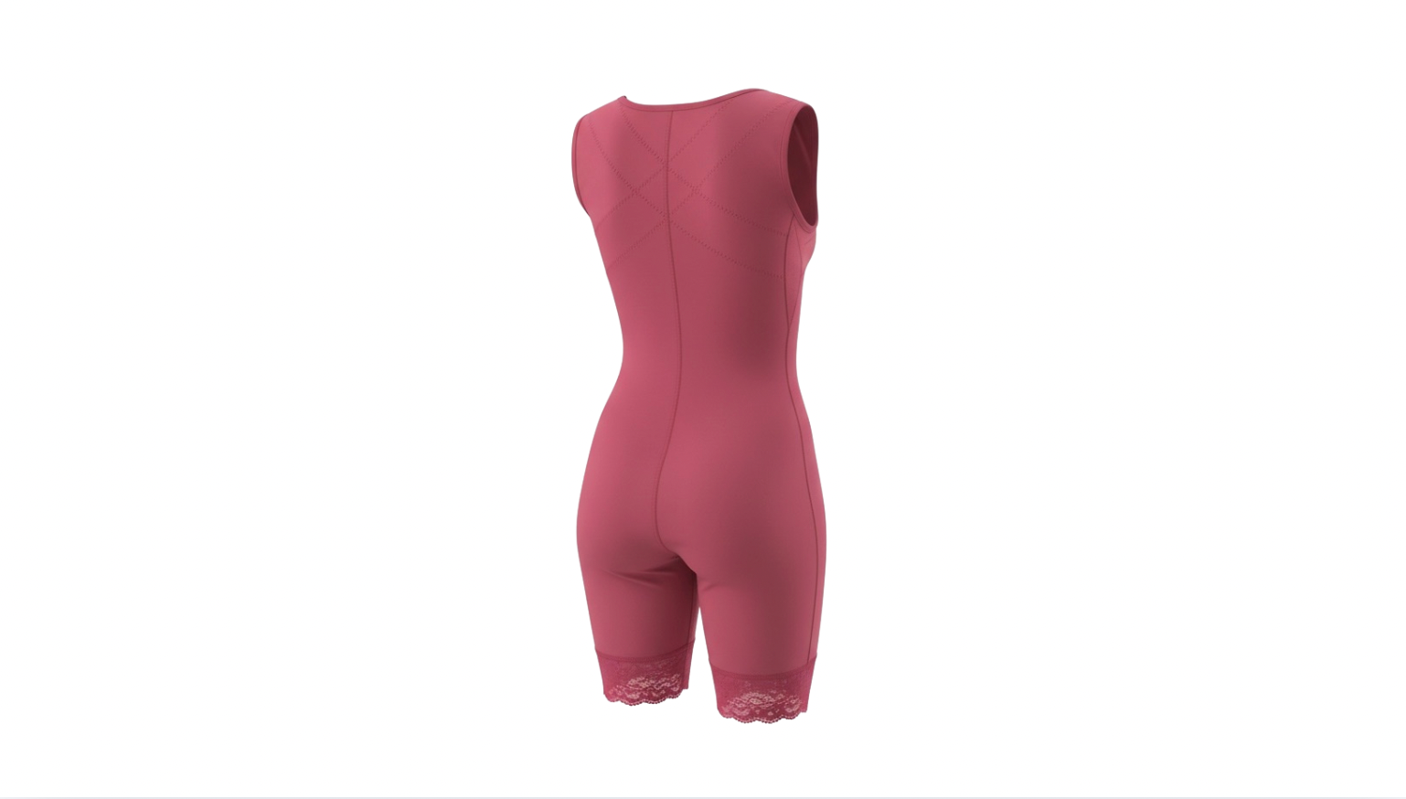 Abrilia Colombian Shapewear wine color, luxury faja- Wholesale
