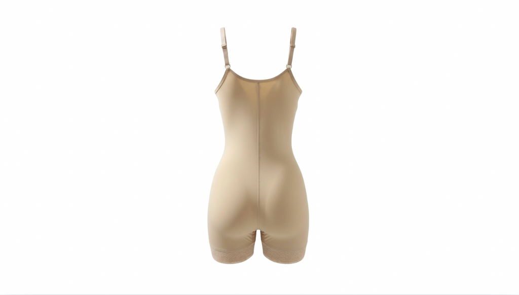 Powernet and lycra full body Colombian shapewear with thin straps