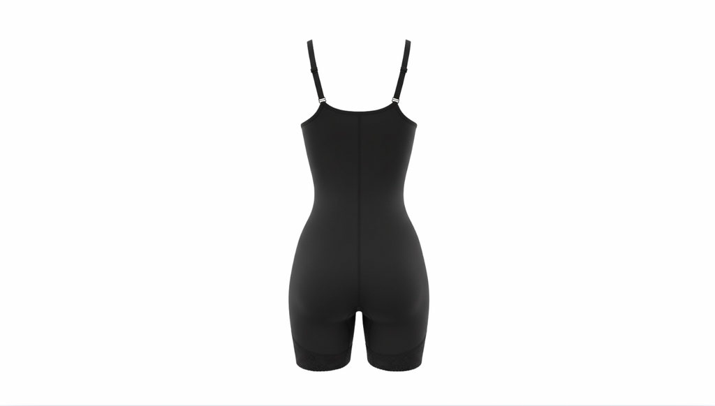 Powernet and Lycra colombian shapewear with thin straps - wholesale