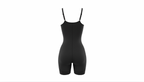 Powernet and Lycra colombian shapewear with thin straps - wholesale