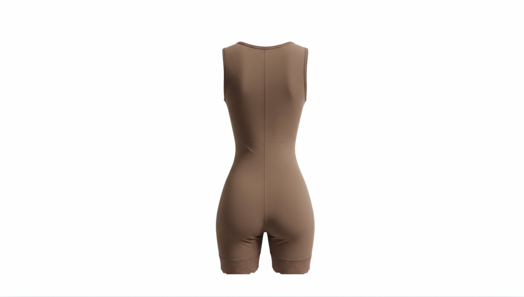 Colombian powernet shapewear with four adjustable hooks - wholesale