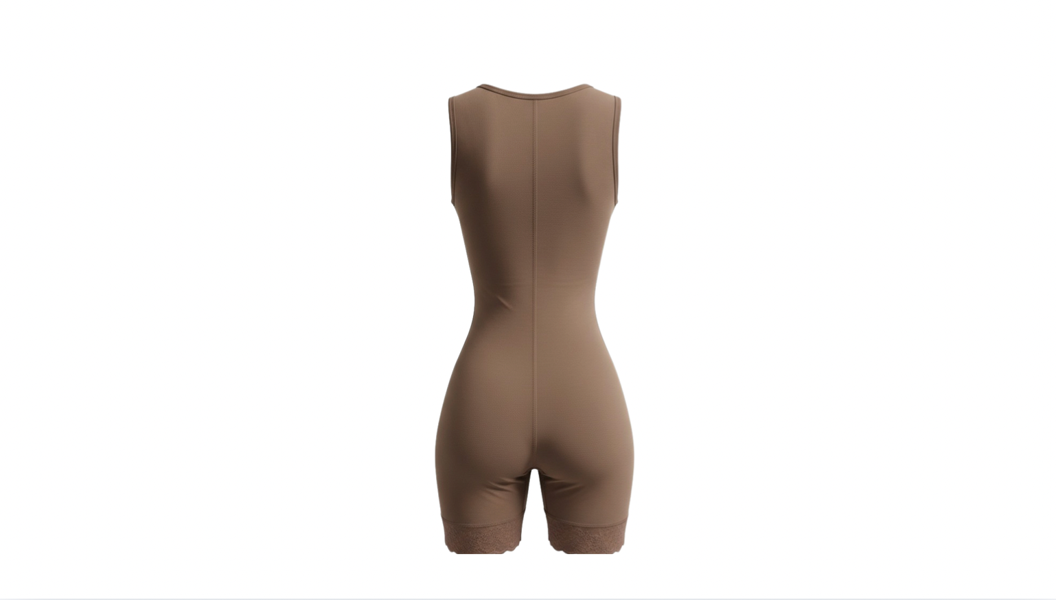 Colombian powernet shapewear with four adjustable hooks - wholesale