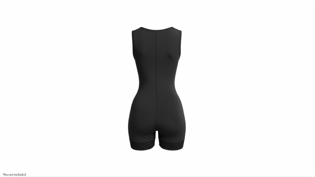 Short powerent Colombian shapewear